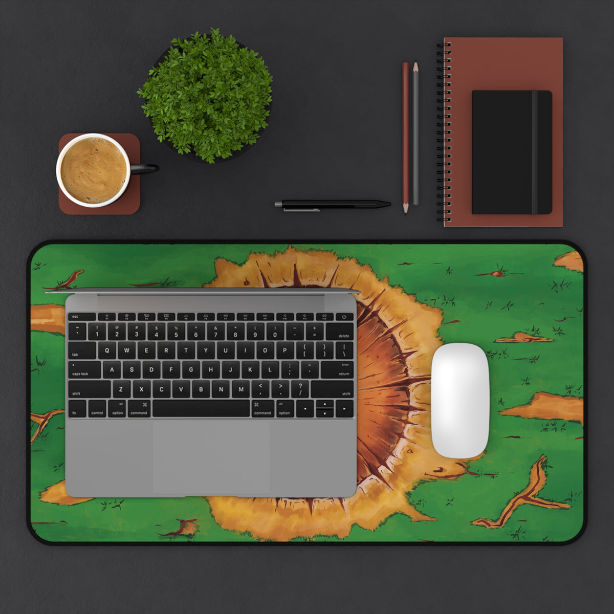 Earth Crater Desk Mat