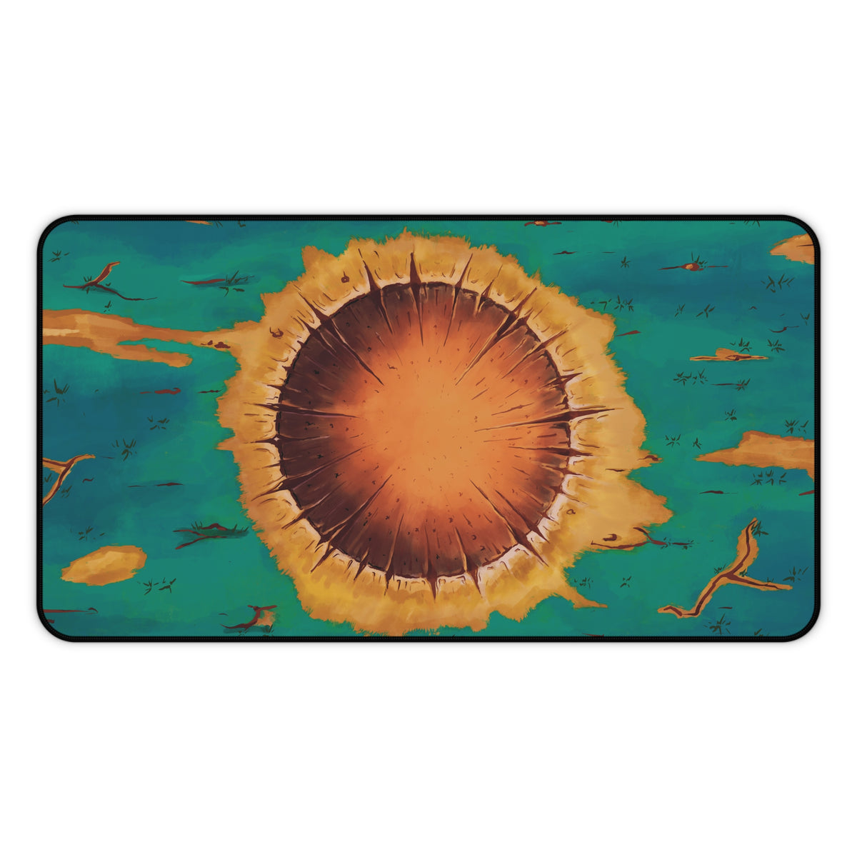 Alien Crater - Desk Mat